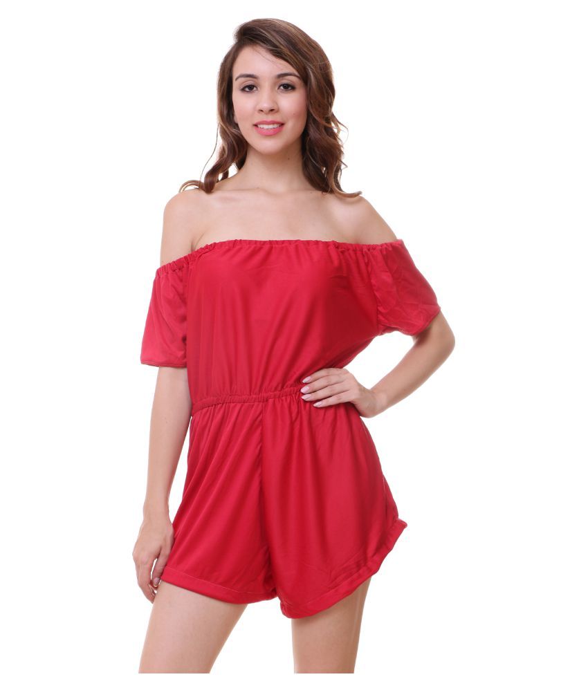 poly short gowns