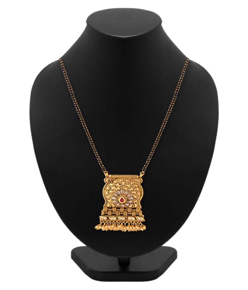 Navrang Mangalsutra With Double Beaded 