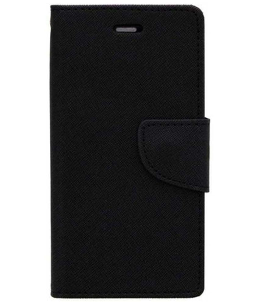 Micromax Q450 Flip Cover by My Style Black Flip Covers Online at