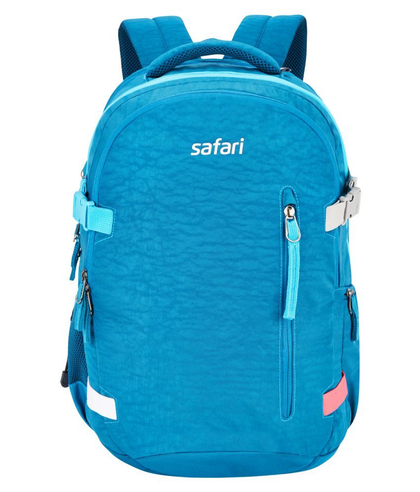 safari blue backpack