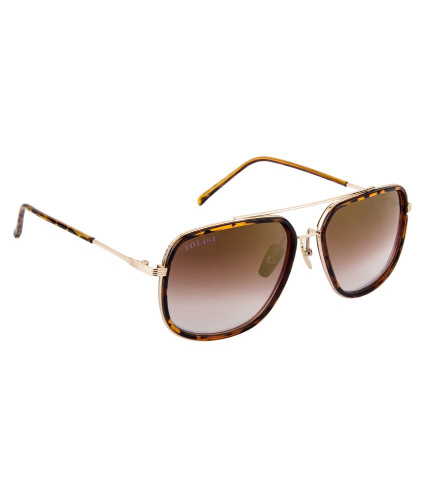 Voyage Brown Square Sunglasses ( 0735MG2068 ) - Buy Voyage Brown Square ...
