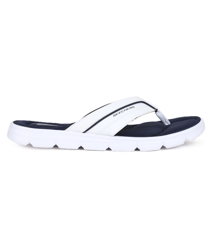 skechers goga max flip flops mens