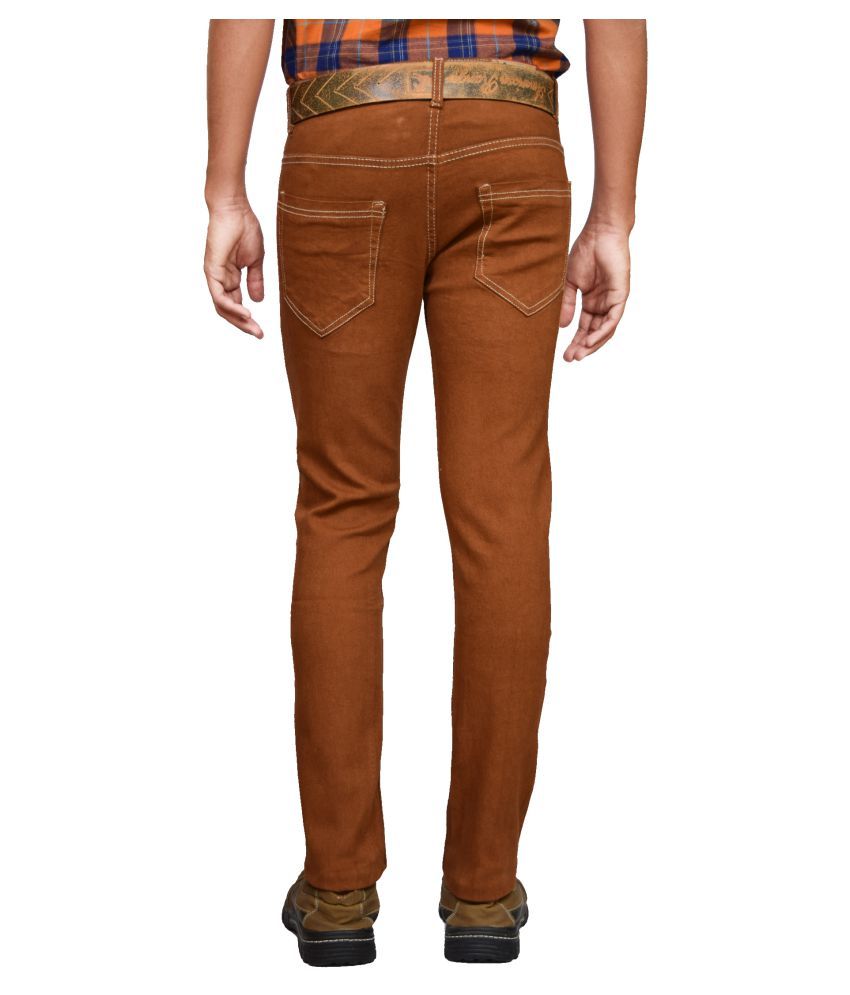 brown skinny dickies