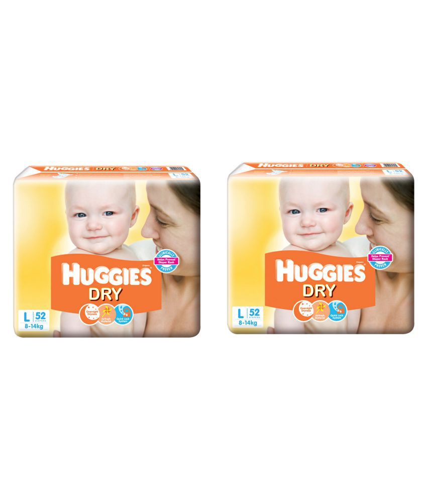 huggies large size diapers