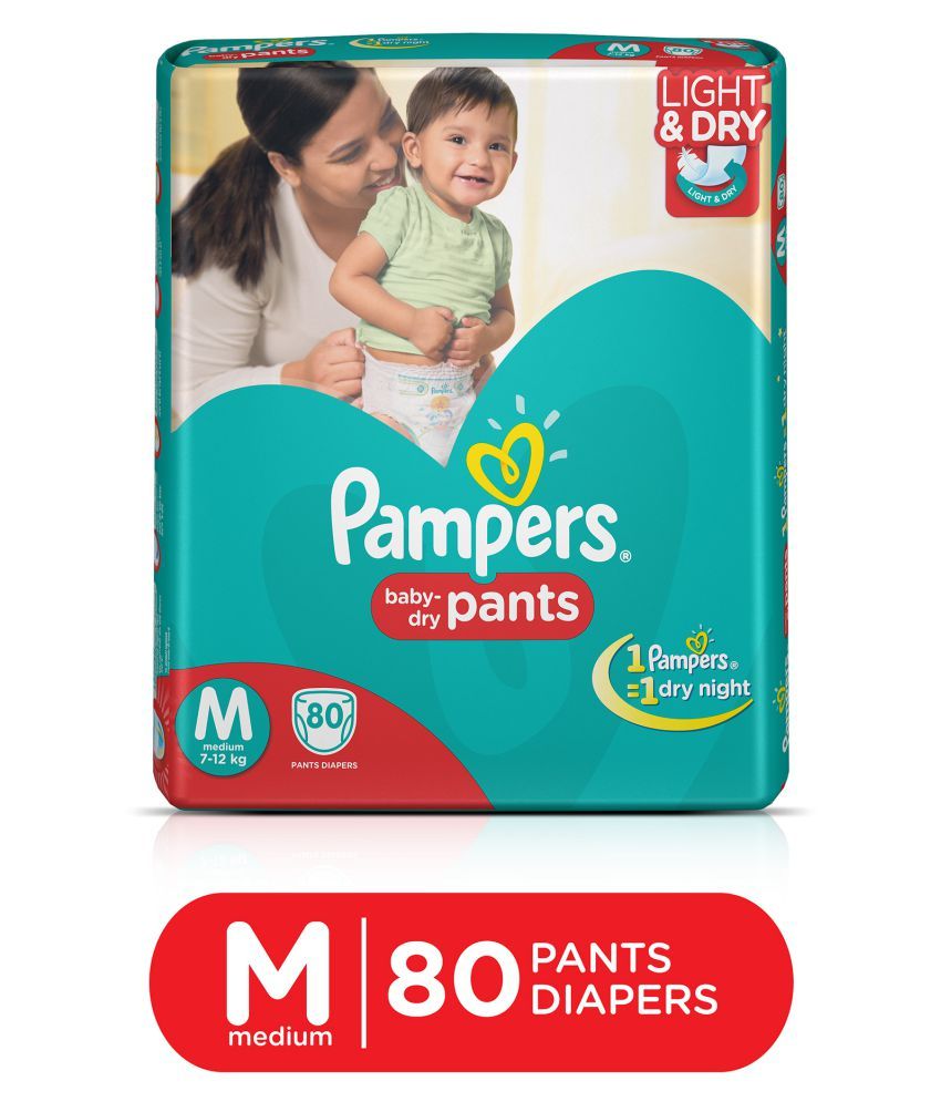 pamper pants medium 80