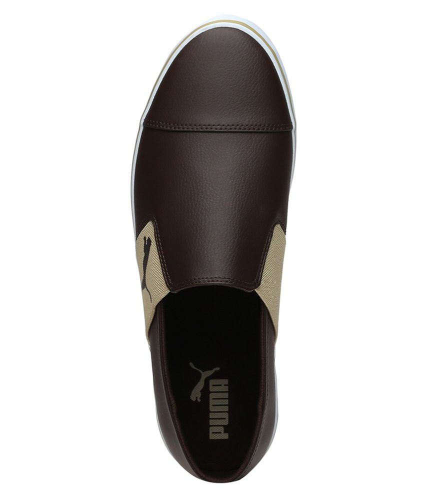Puma Brown Casual Shoes - Buy Puma Brown Casual Shoes Online at Best ...