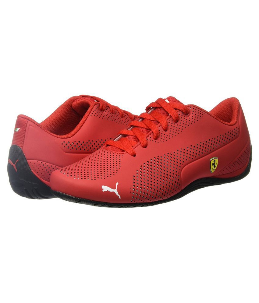puma ferrari red casual shoes