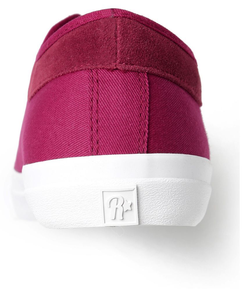 Roadster Maroon Casual Shoes - Buy 