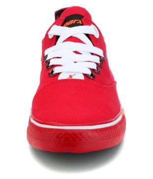sparx red sneakers