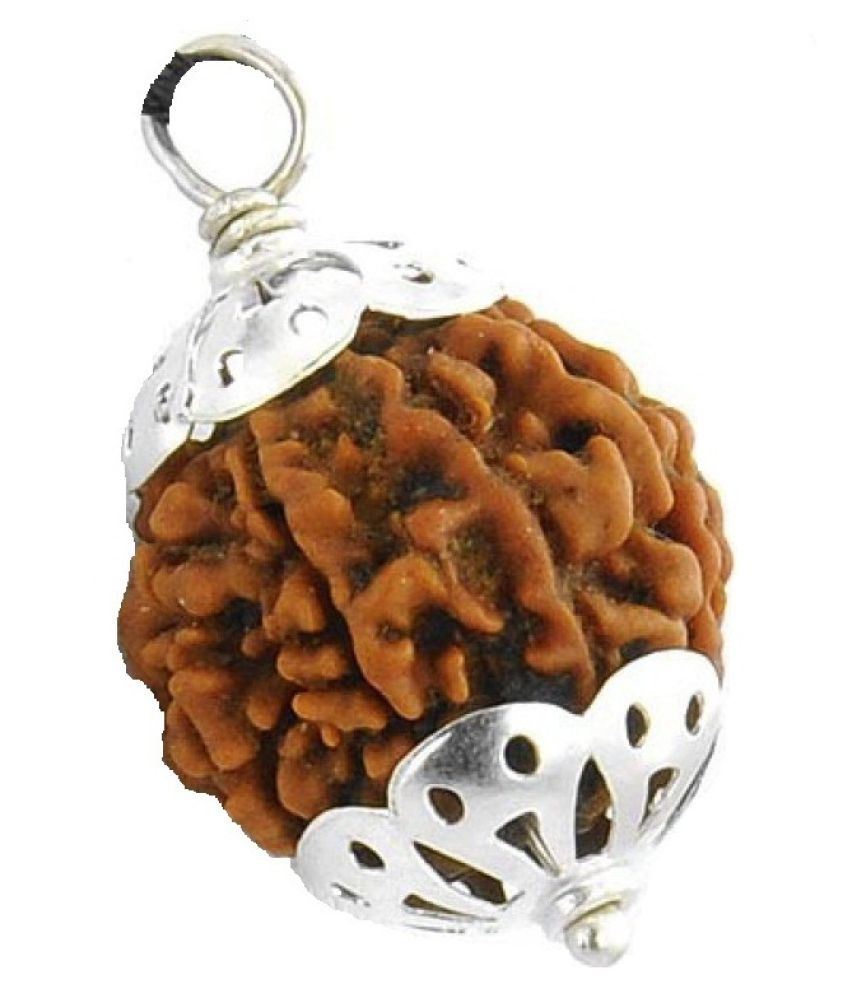     			Shivoham 5 Mukhi Nepal Certified Rudraksha with Silver Cap 5