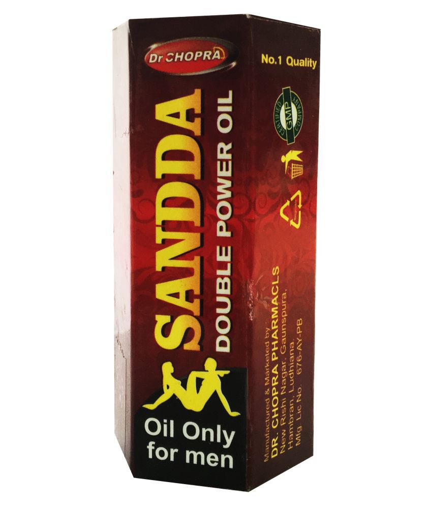EktivGold Double Power Sandda Ayurvedic Massage Oil For Men Oil 15 ml ...