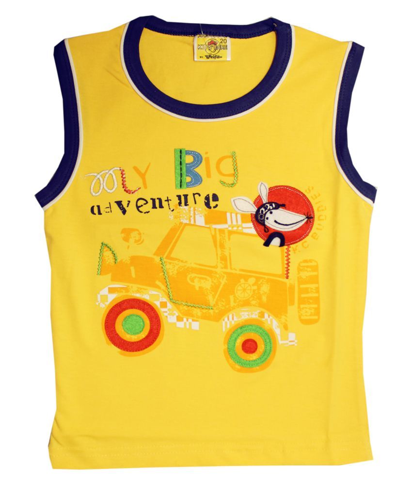 sleeveless tshirt for boys