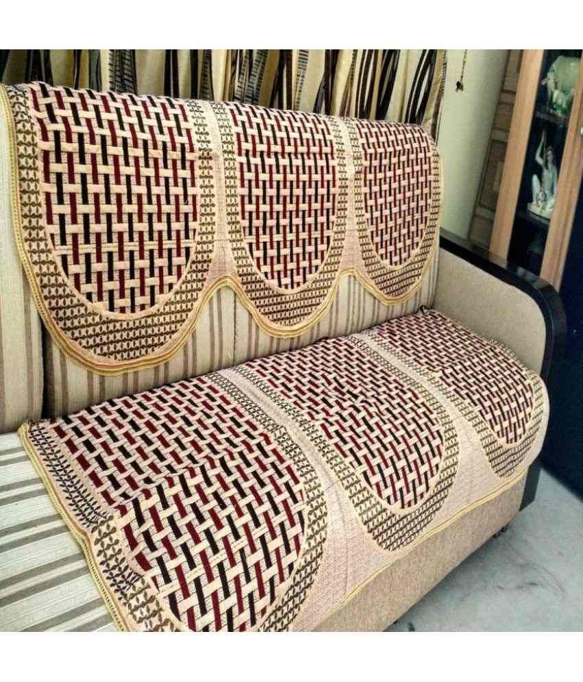Eagleshine 5 Seater Cotton Set Of 6 Sofa Cover Set Buy Eagleshine 5 Seater Cotton Set Of 6 Sofa Cover Set Online At Low Price Snapdeal