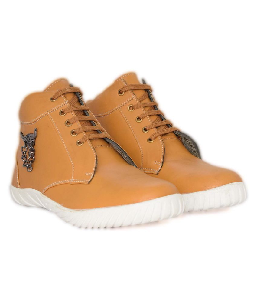 Alberto Calza Power Boots Sneakers Tan Casual Shoes Buy
