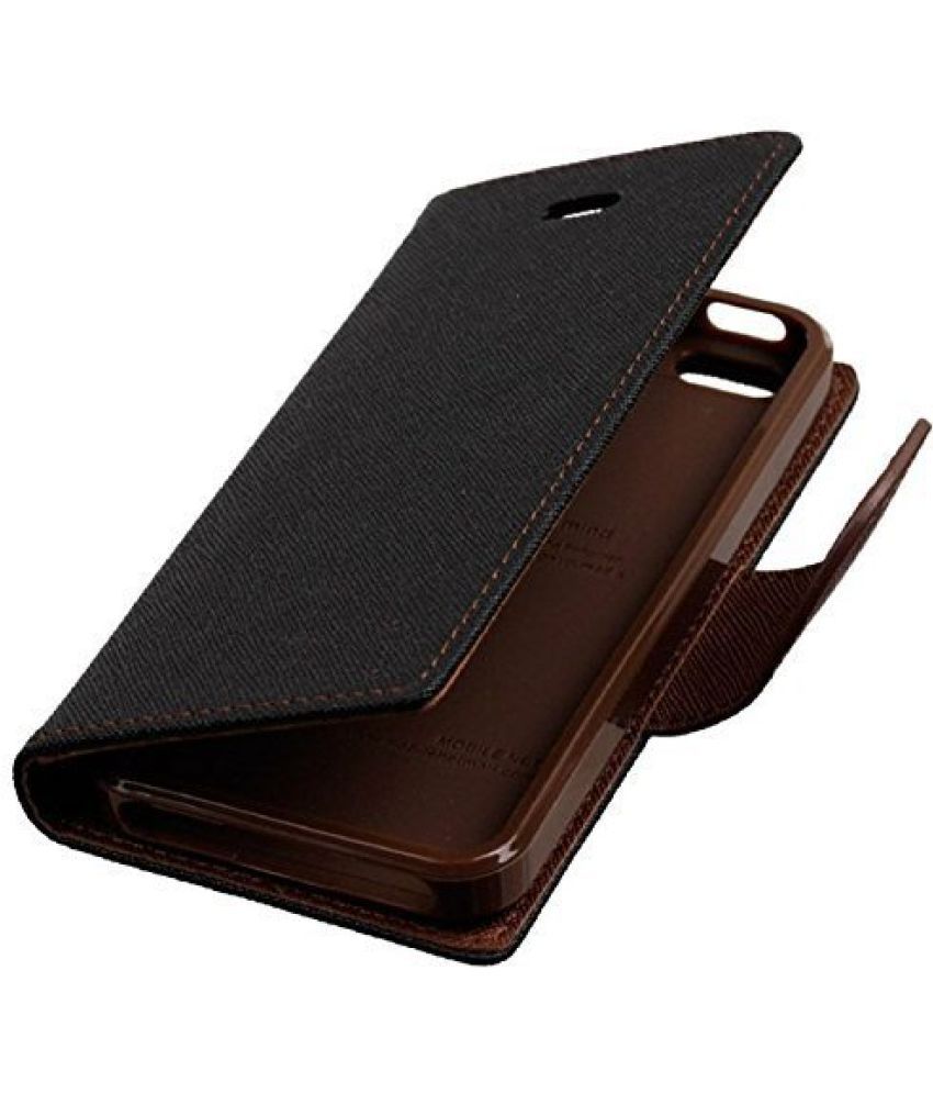 Vivo Y53 Flip Cover by KEP - Brown - Flip Covers Online at Low Prices