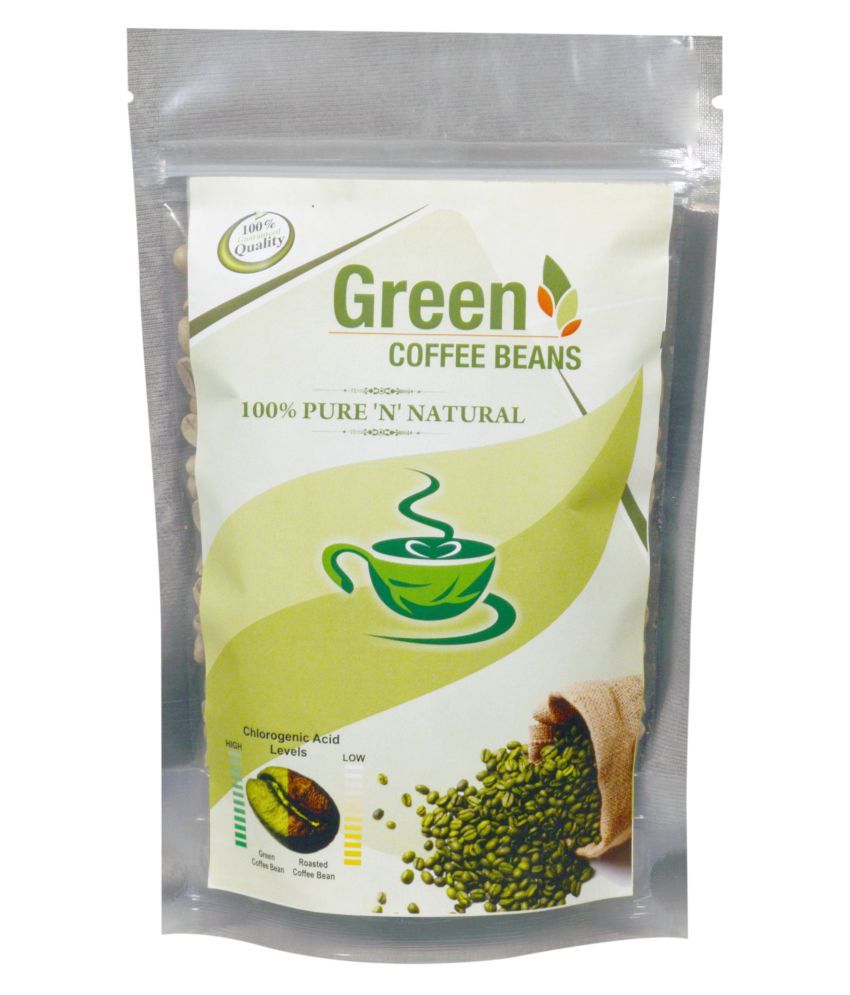 SRS Bluebell Arabica Green coffee beans Chlorogenic acid 200 gm Fat