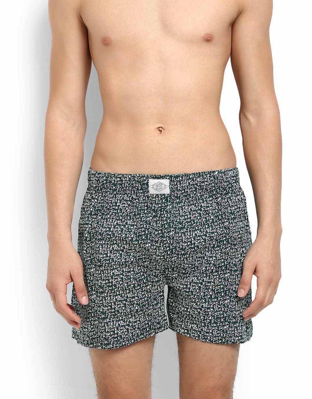 FCUK Green Boxers - Buy FCUK Green Boxers Online at Low Price in India ...