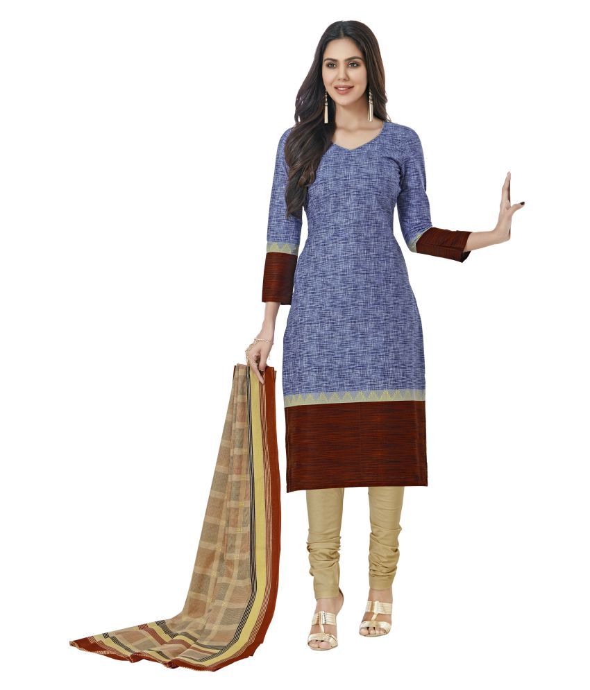 pranjul cotton churidar materials