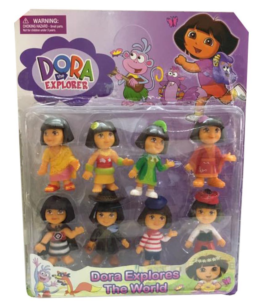 AZI Multicolor Dora Action Figure For Kids - Buy AZI Multicolor Dora ...