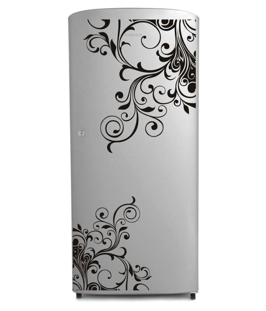     			Decor Villa Art beauty PVC Refrigerator Sticker - Pack of 1
