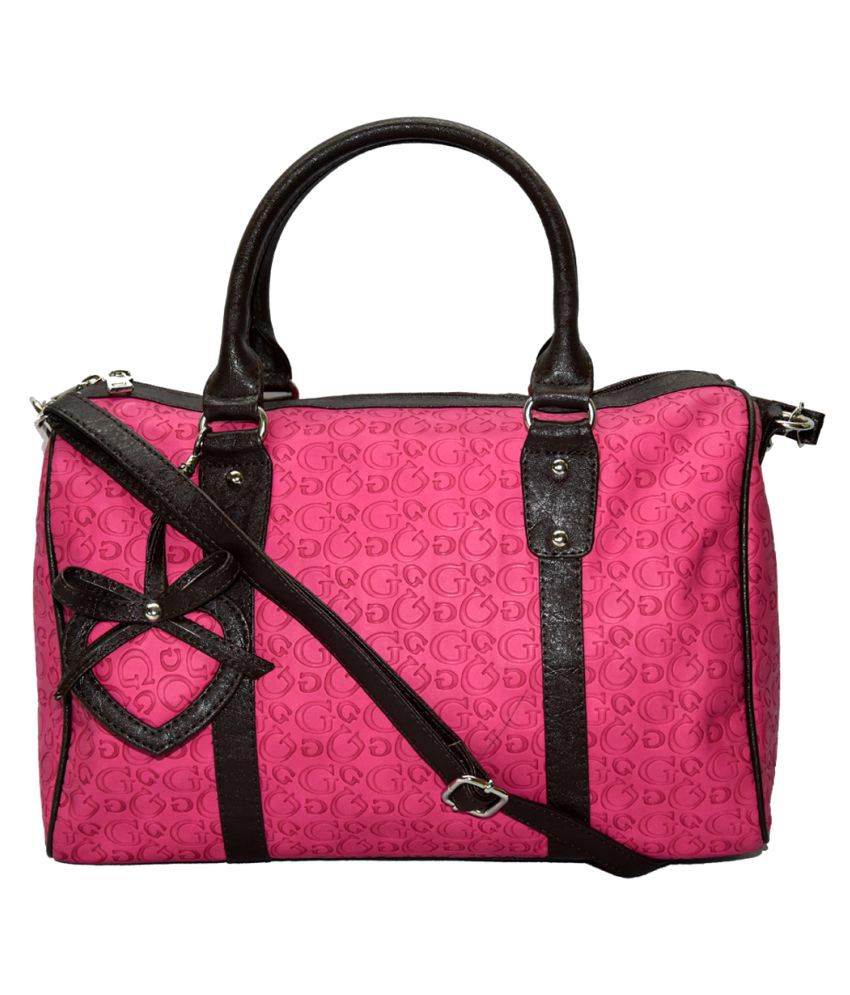 Prodigy Pink Faux Leather Shoulder Bag - Buy Prodigy Pink Faux Leather ...
