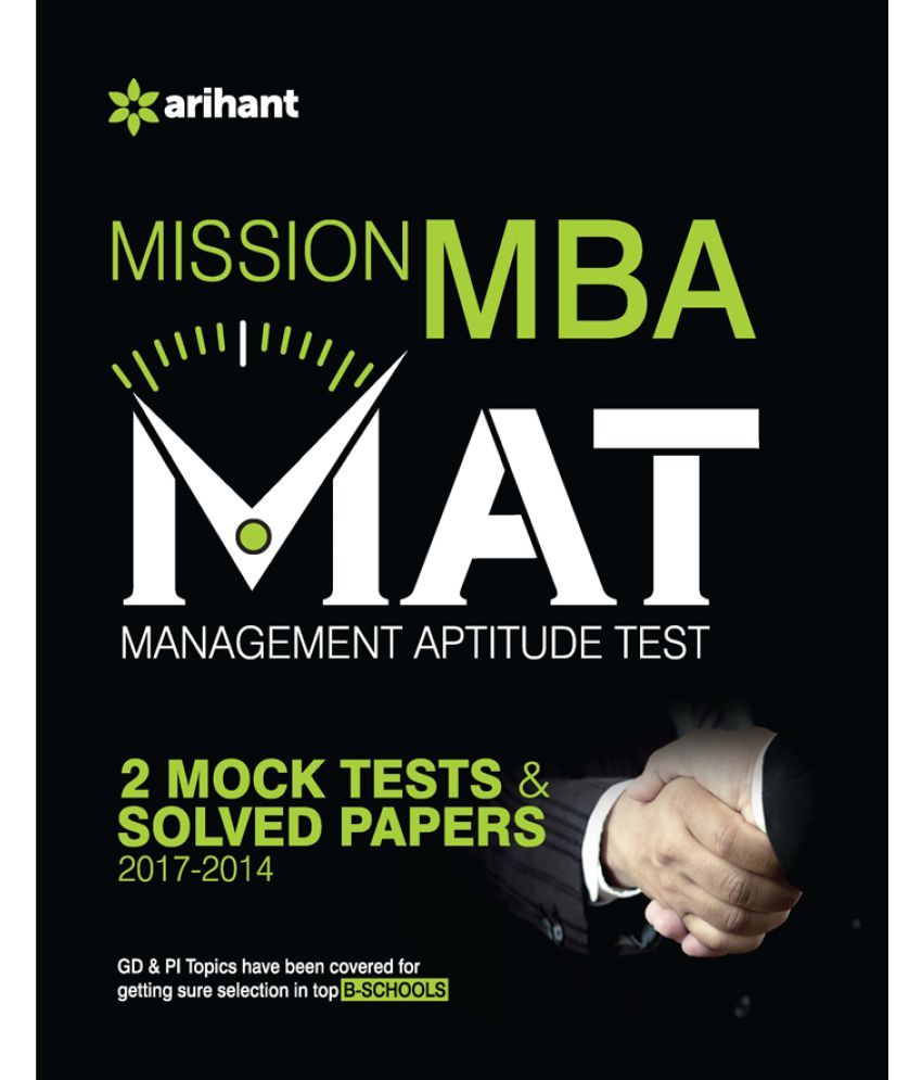 Mission MBA MAT Mock Tests & Solved papers Buy Mission MBA MAT Mock Tests & Solved papers