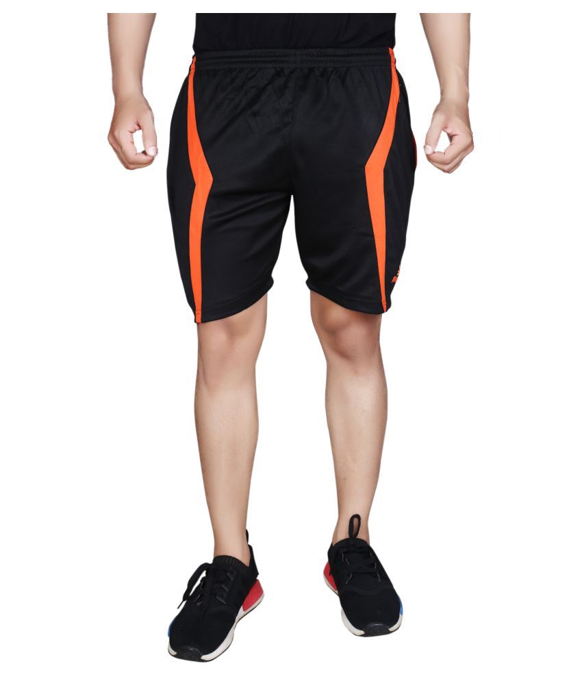 Finger's Black Shorts - Buy Finger's Black Shorts Online at Low Price ...