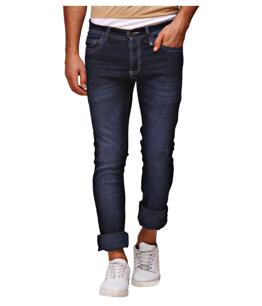 JumpUSA Dark Blue Slim Jeans - Buy JumpUSA Dark Blue Slim Jeans Online ...
