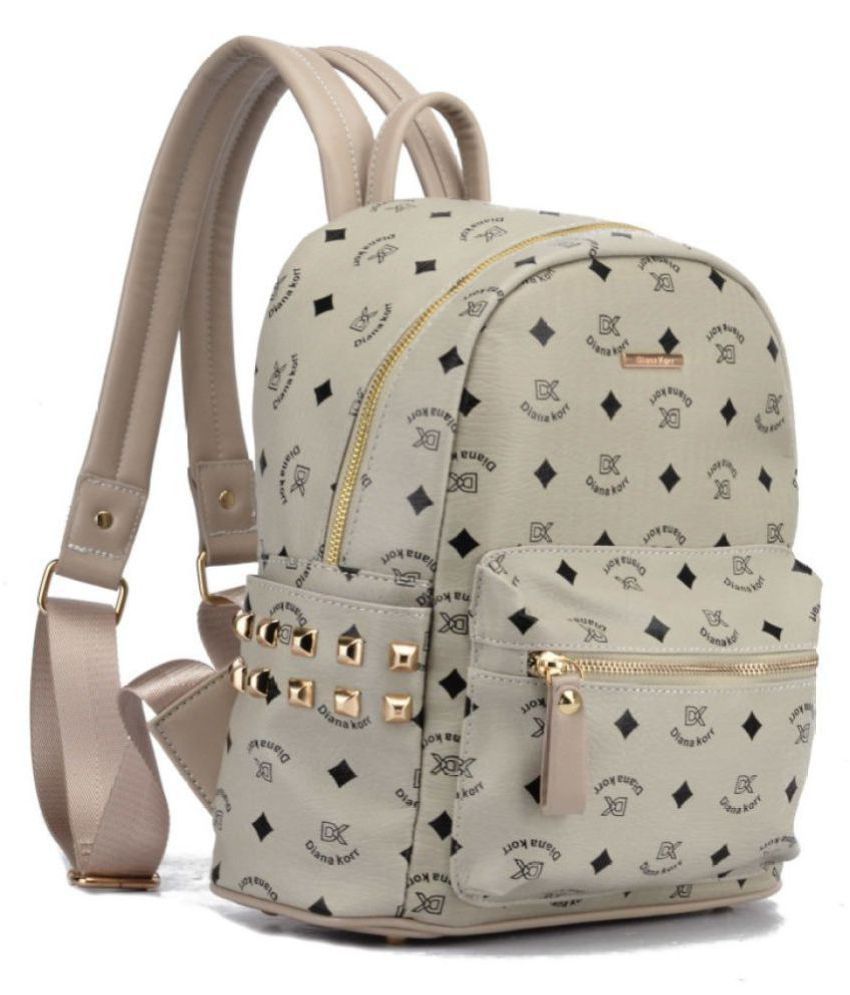 Diana Korr Light Gray Backpack Buy Diana Korr Light Gray Backpack