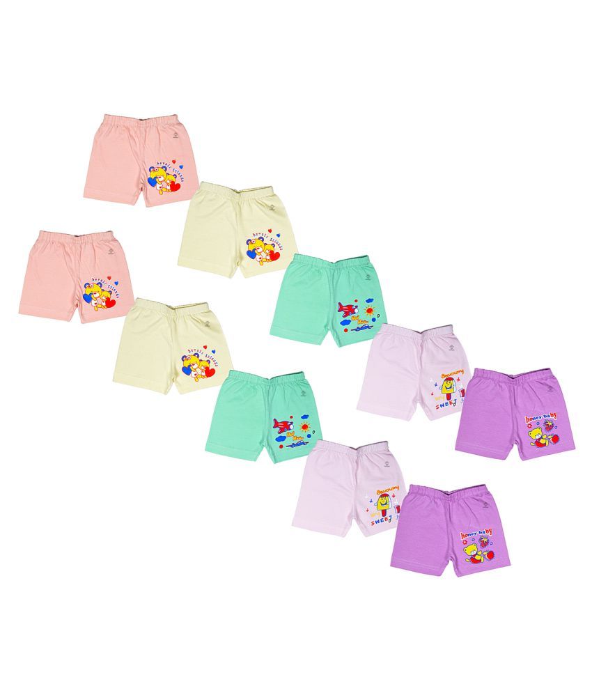     			Sathiyas Pack of 10 Unisex for Baby 100% Cotton ( Multi )