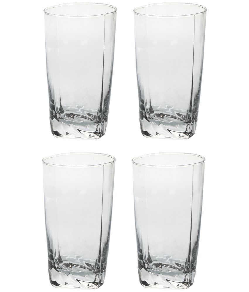     			Somil Water/Juice  Glasses Set,  350 ML - (Pack Of 4)