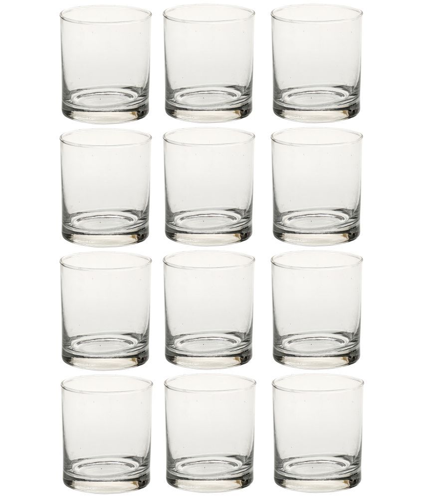     			Somil Water/Juice  Glasses Set,  280 ML - (Pack Of 12)
