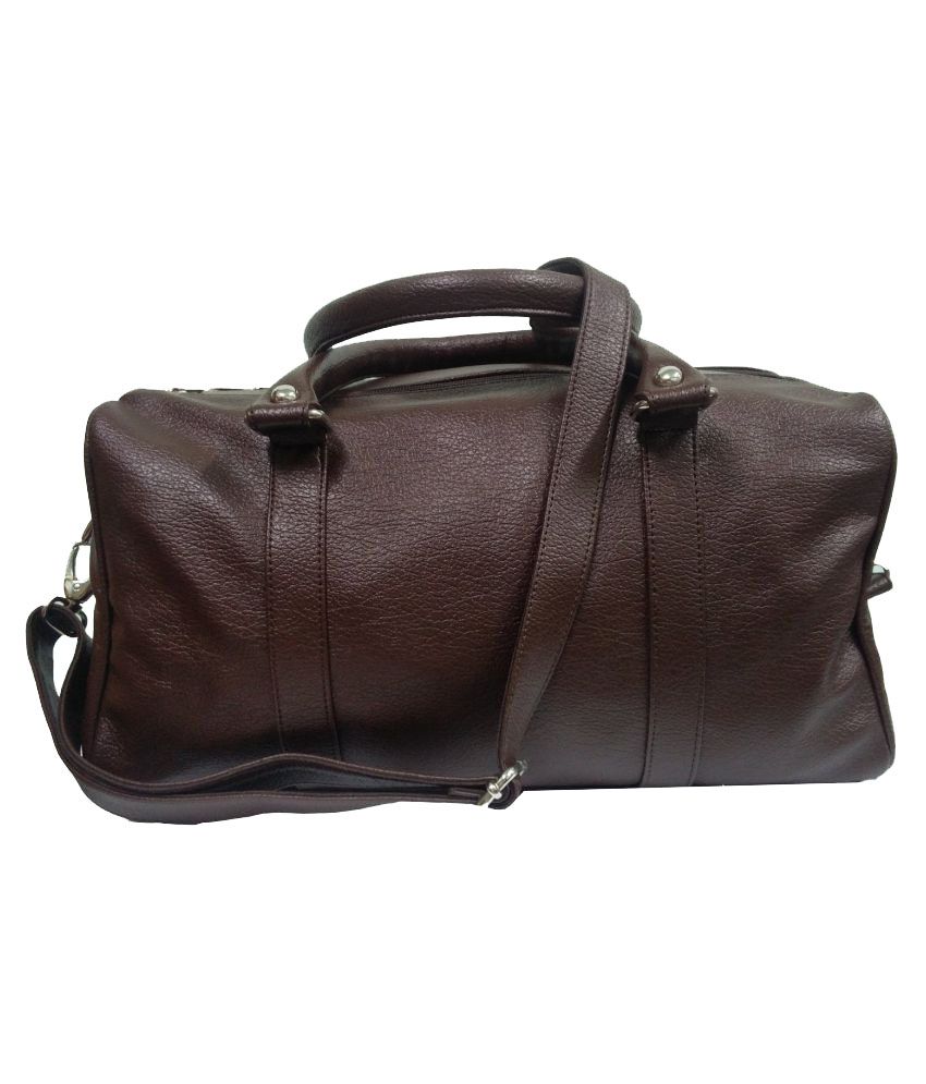 Download Essart Brown Solid Duffle Bag - Buy Essart Brown Solid ...