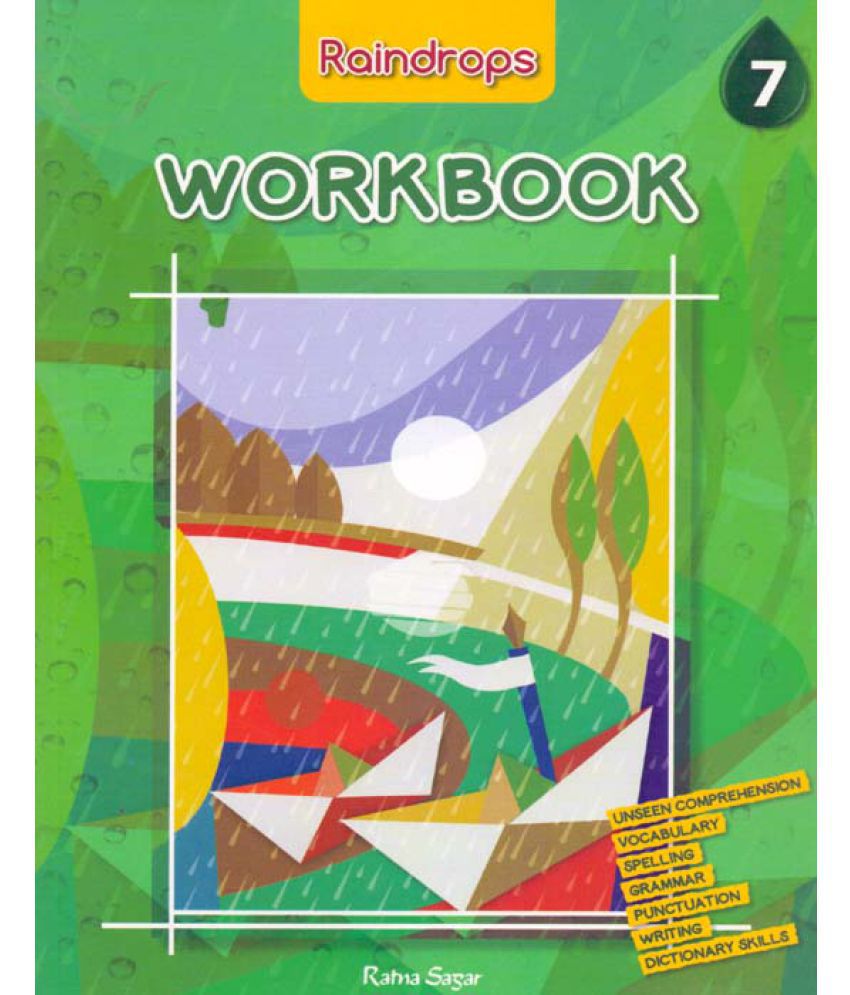     			Raindrops English Work Book Class - 7