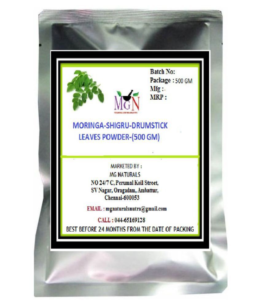 MG Naturals MORINGA MORINGA-SHIGRU-DRUMSTICK LEAVES POWDER Face Pack 500  gm: Buy MG Naturals MORINGA MORINGA-SHIGRU-DRUMSTICK LEAVES POWDER Face  Pack 500 gm at Best Prices in India - Snapdeal
