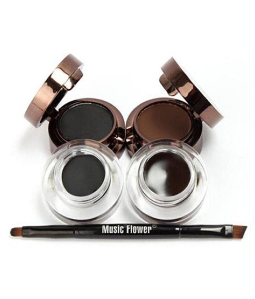 Music Flower Gel Eyeliner Black 14 gm Buy Music Flower Gel Eyeliner Black 14 gm at Best Prices