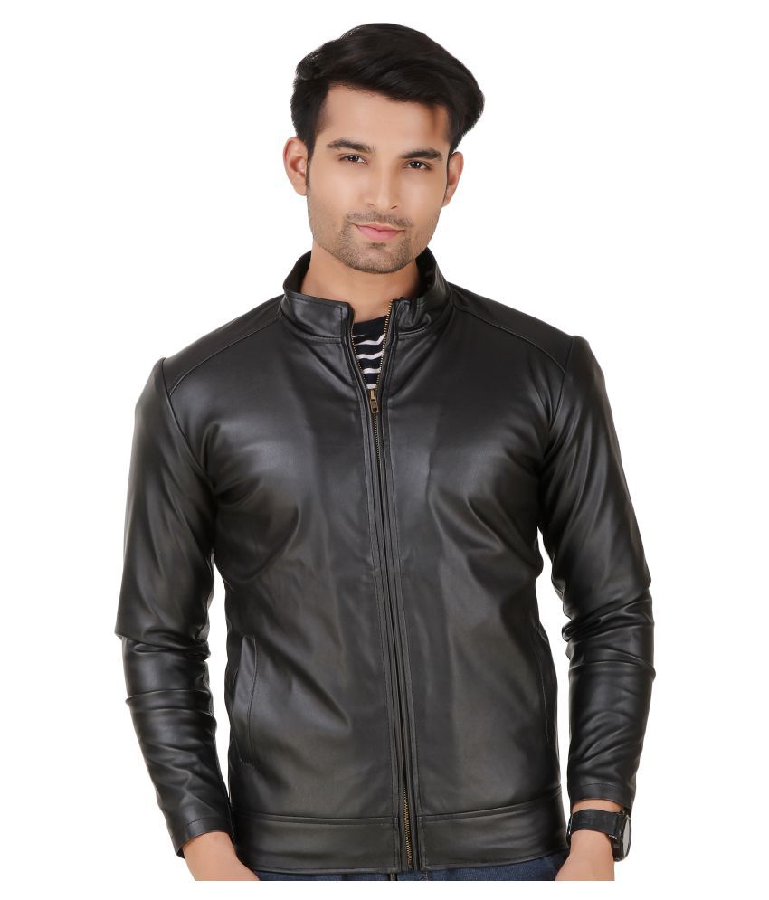 Leather Retail Black Leather Jacket - Buy Leather Retail Black Leather ...