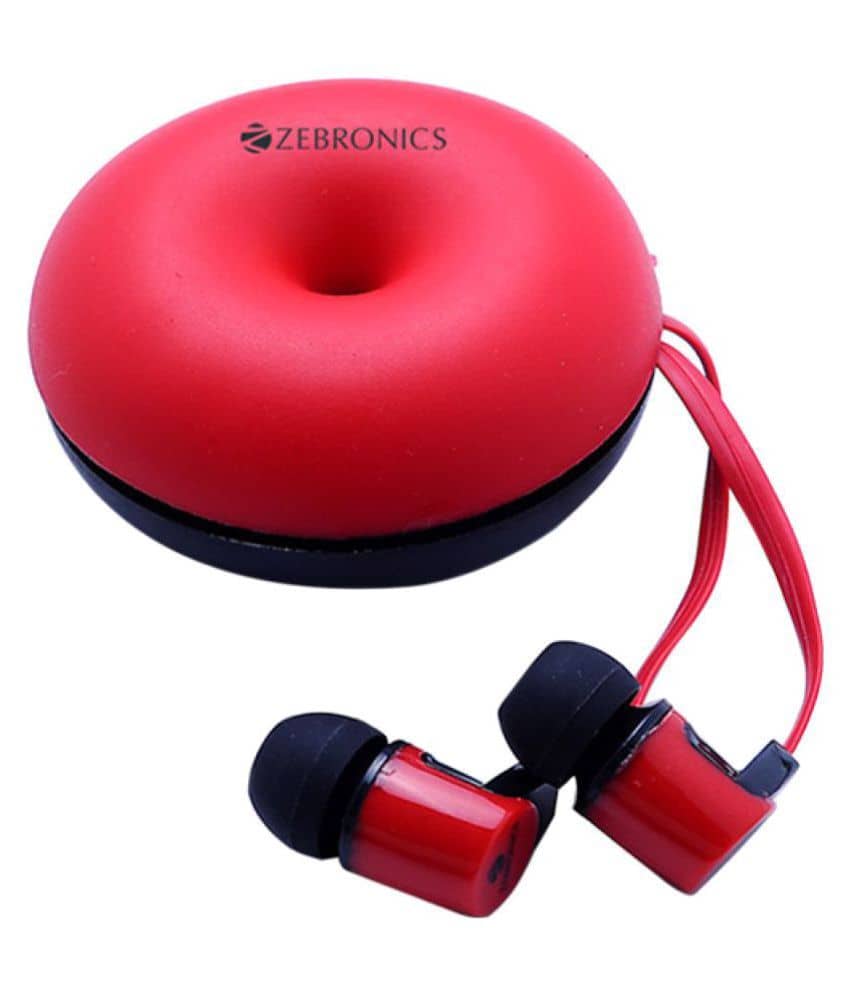 Zebronics EM990 In Ear Wired Earphones With Mic - Buy ...