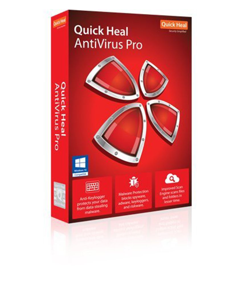     			Quick Heal AntiVirus Pro Latest Version (1 PC/1 Year) - CD