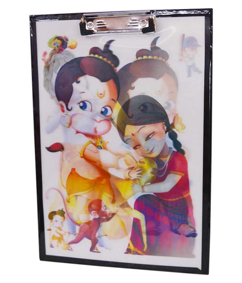 Saamarth Impex Bal Hanuman Shaking Change Picture Kids Cartoon Change Multi  Colorful Exam Pads,Exam Accessories SI-5425: Buy Online at Best Price in  India - Snapdeal