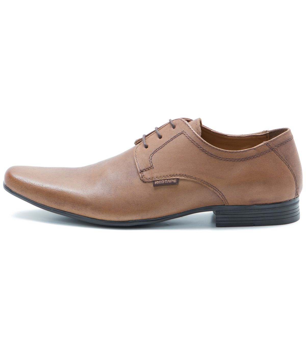 red tape genuine leather derby shoes