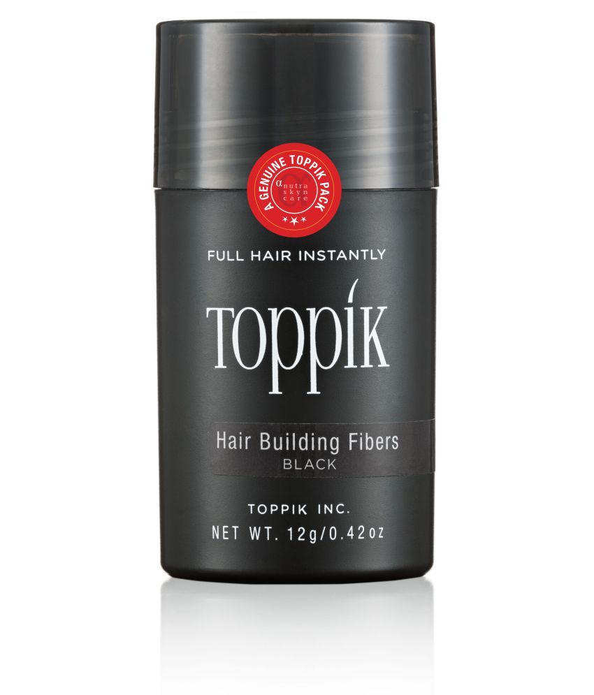 Toppik Hair Building Fibers Hair Fibers Black 12 g Buy Toppik Hair