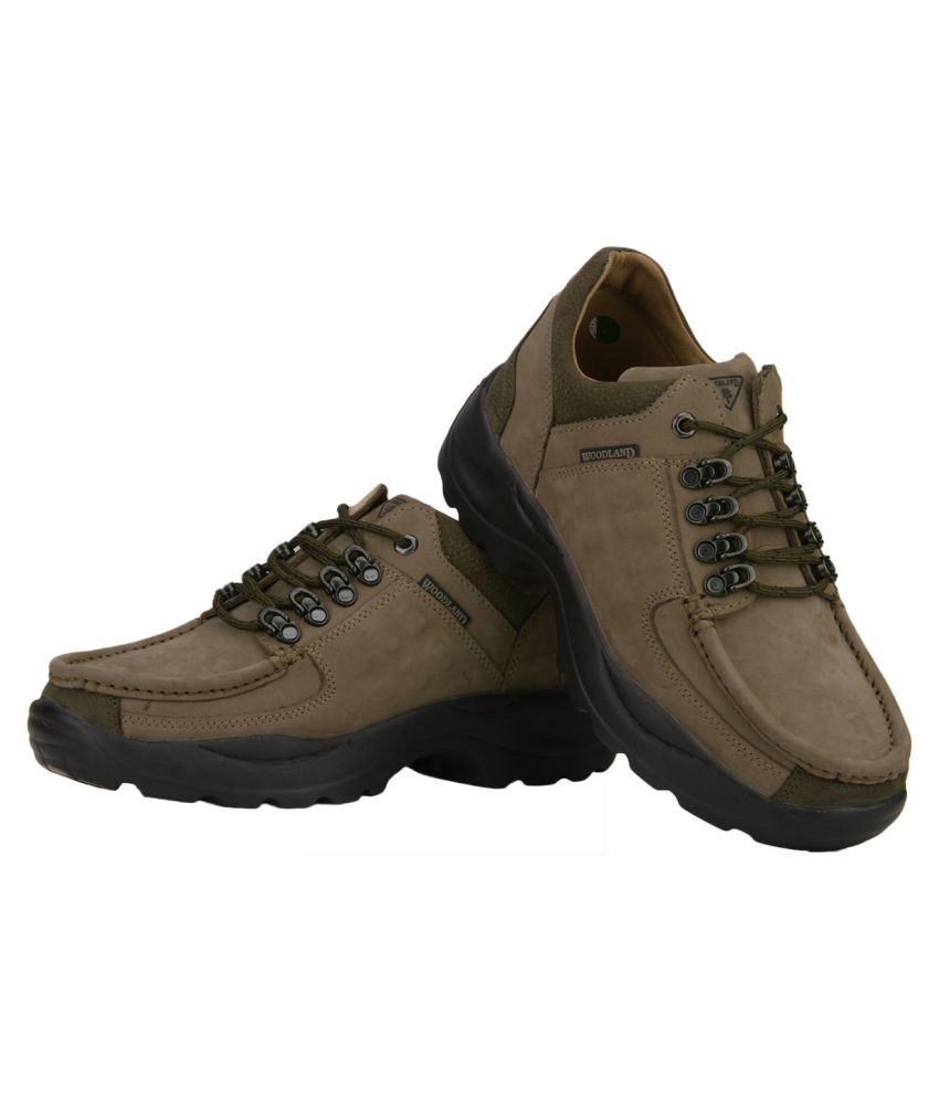 Woodland G 4092WS-KHAKI Outdoor Khaki Casual Shoes - Buy Woodland G ...