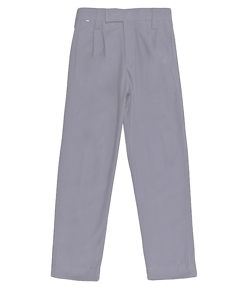 AJ Dezines Boy's School Uniform Grey Pant - Buy AJ Dezines Boy's School ...