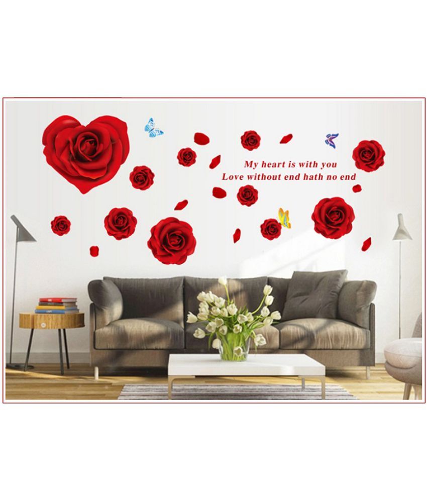     			Jaamso Royals Nature PVC Vinyl Multicolour Wall Sticker - Pack of 1