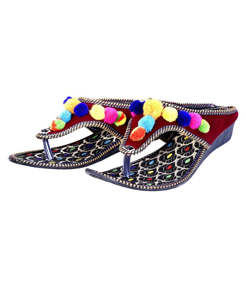 multi colored wedges