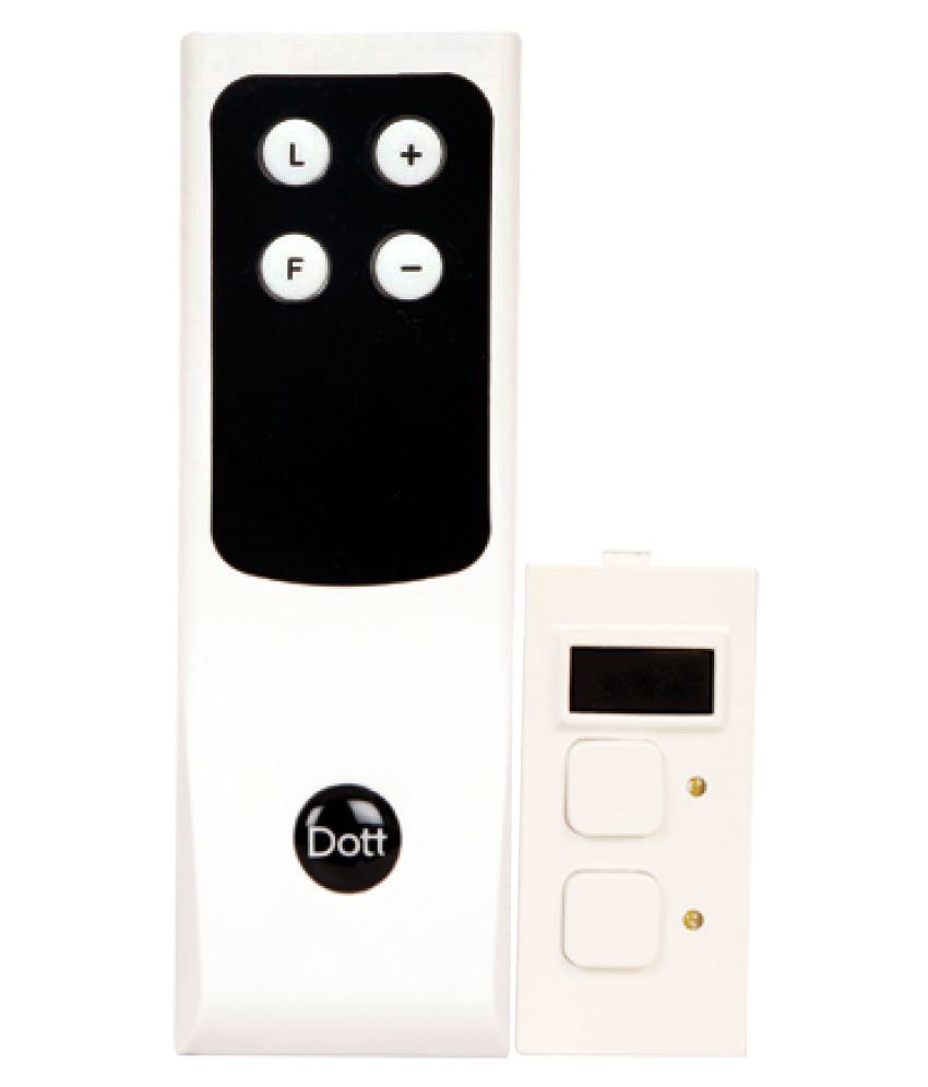 Dott Systems Remote Control Switch Modular 1 Light Fan Dott Systems Remote Control Switch Modular 1 Light Fan