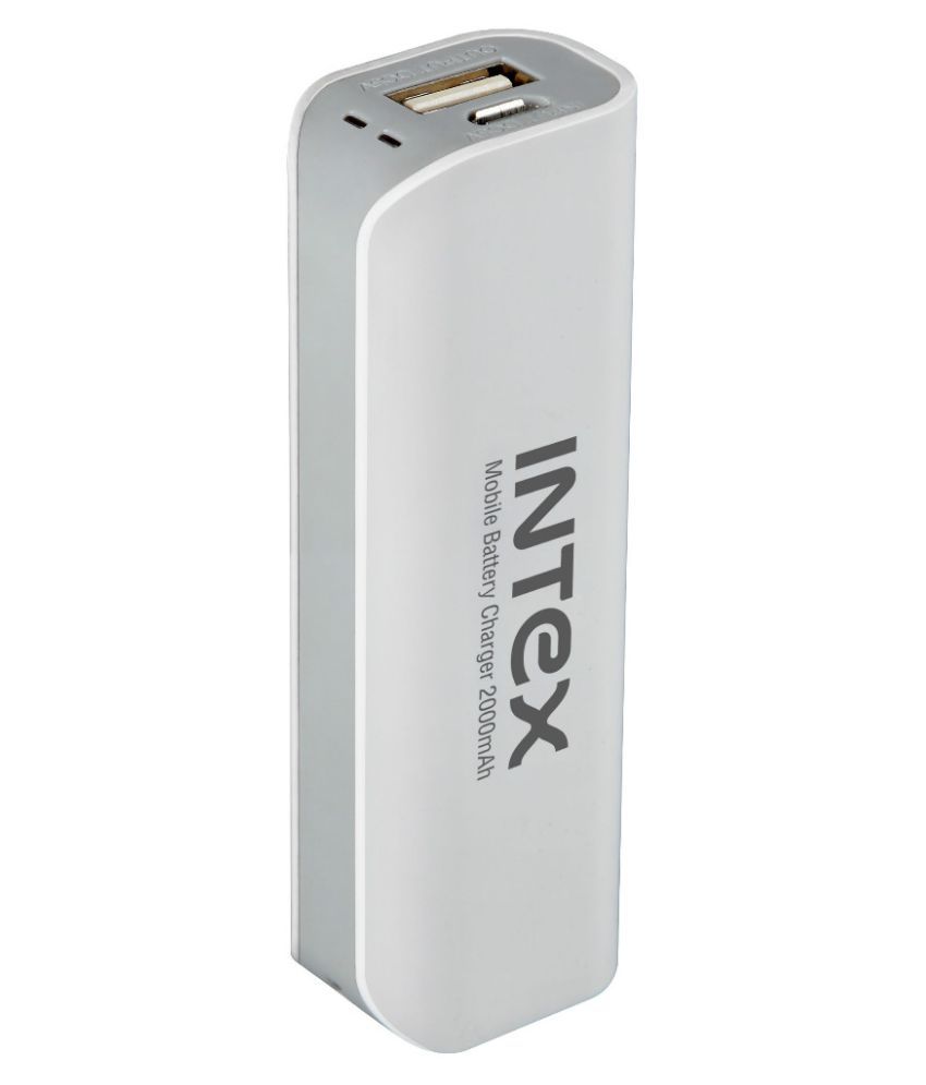     			Intex IT-PBA-2K 2000 -mAh Li-Ion Power Bank White