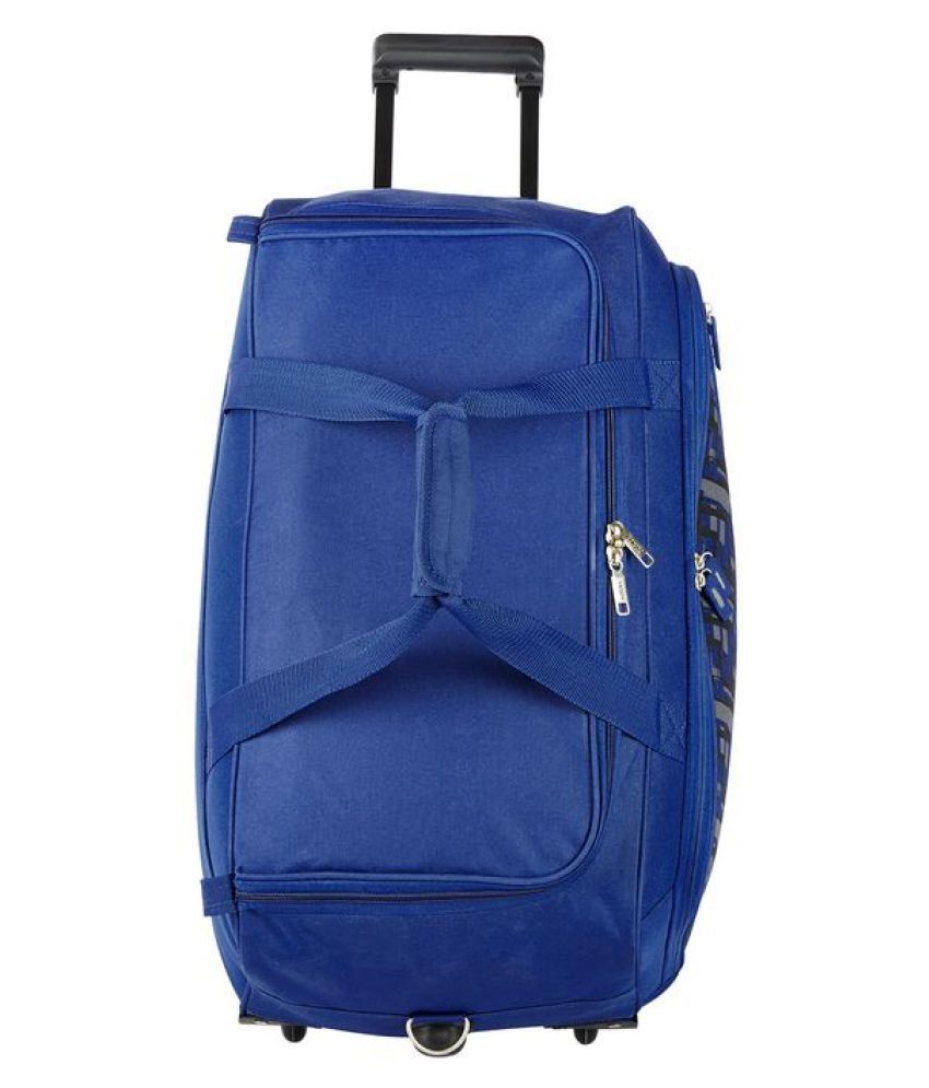 Safari Trojan Blue Small Rolling Duffle 2 Wheels - Buy Safari Trojan ...