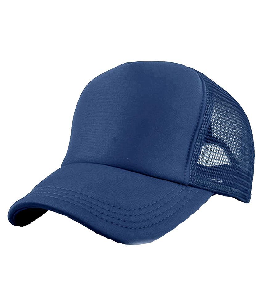 dark blue trucker hat